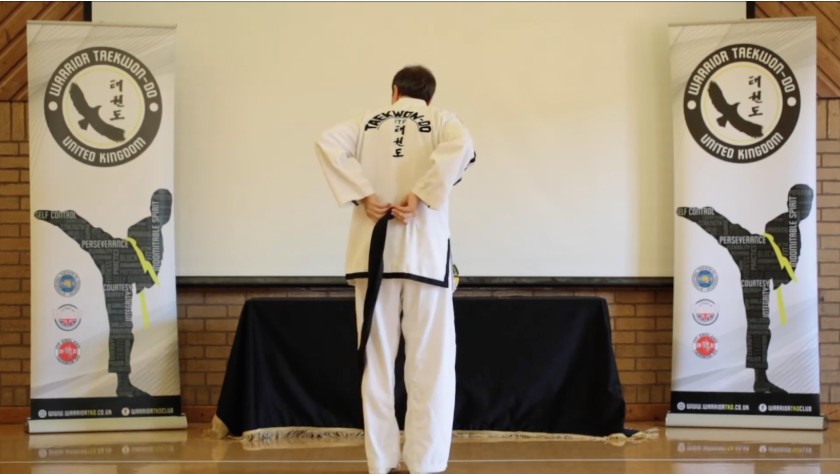 Place the Center on the Center of Your Back