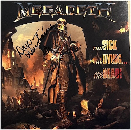 Megadeth Merchandise Sales