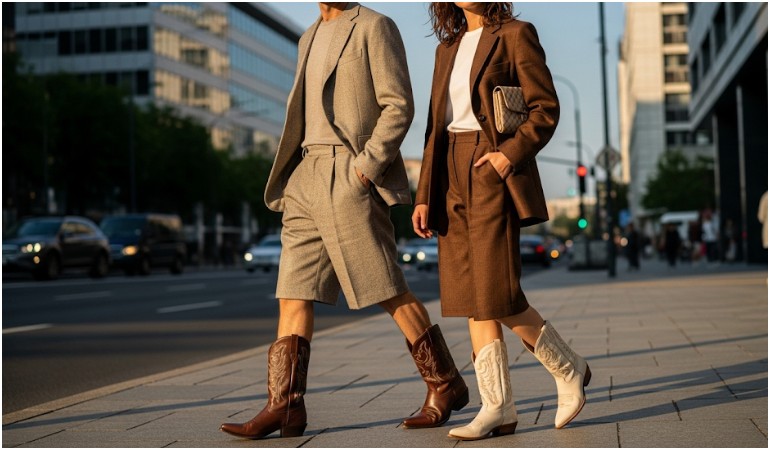 Pair With a Structured Blazer And Shorts