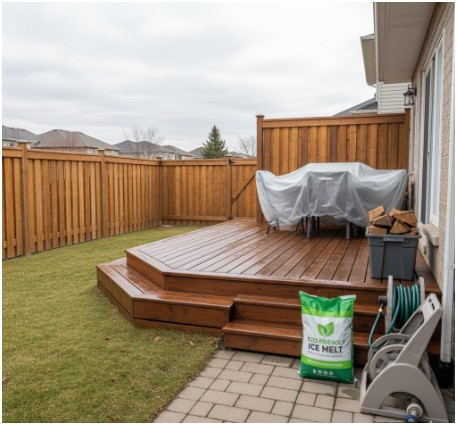 Prepare Outdoor Areas for Ice and Snow